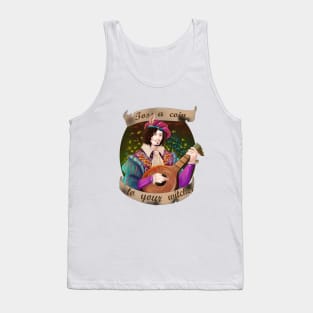 "Toss a coin to your Witcher" Jaskier design Tank Top